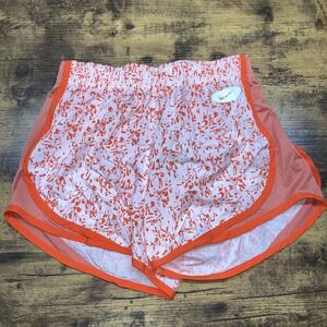 Nike Running‎ Shorts Size XS Womens Dri Fit Orange White $35 NWT